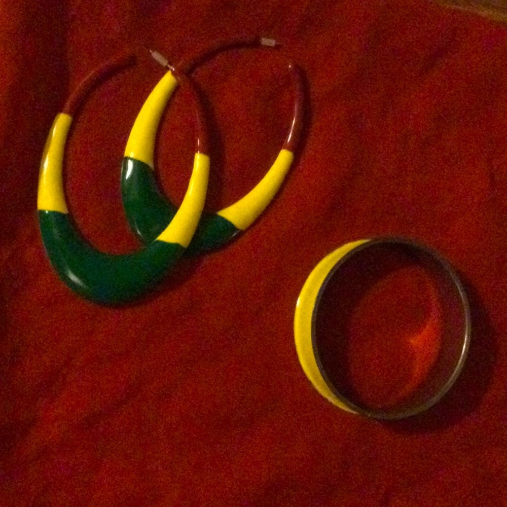 Earrings and Bracelet Set